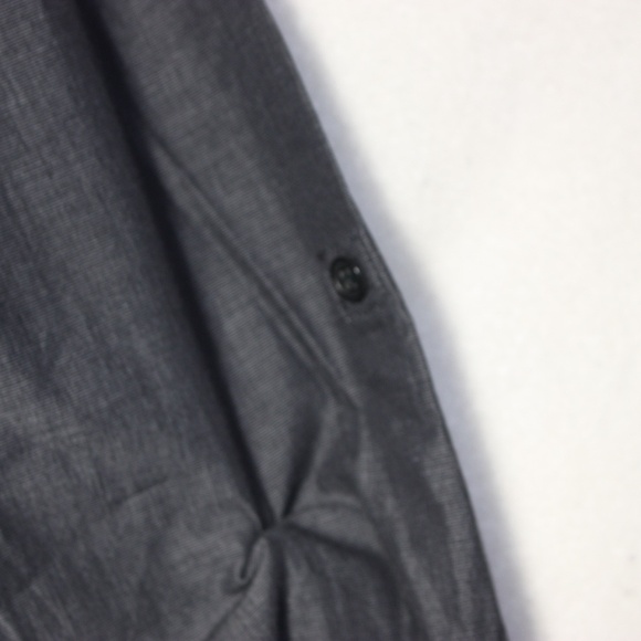 Inc International Men's Shirt XXL Black Button Down Long Sleeve w/Pockets Cotton - Picture 2 of 7